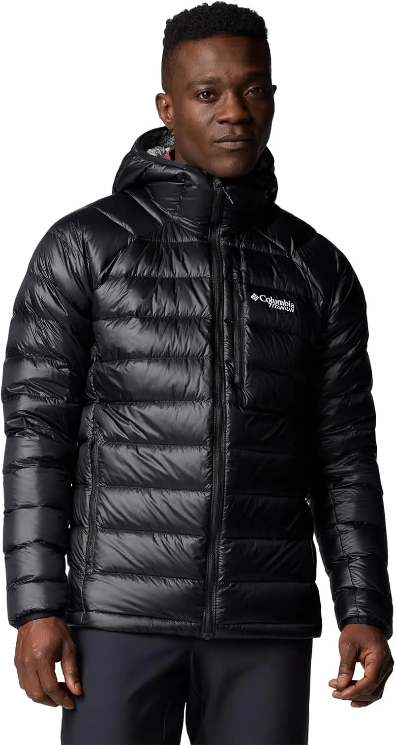 Columbia mens Arctic Crest Down Hooded Jacket