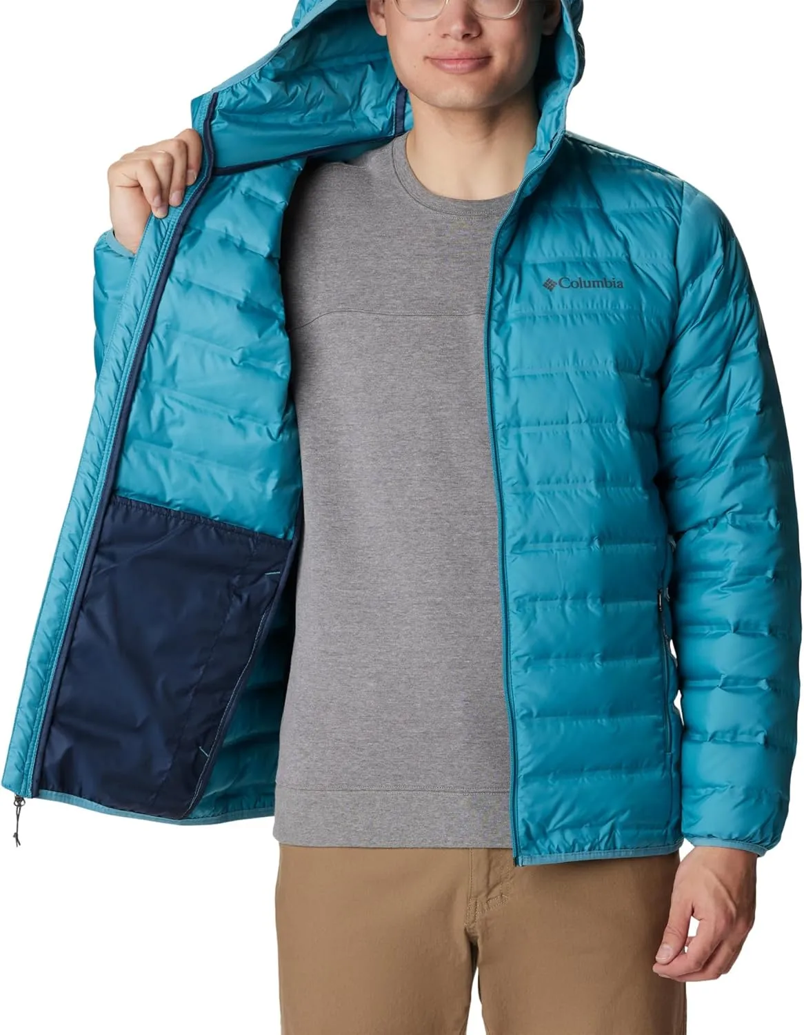 Columbia Men's Lake 22 Down Hooded Jacket