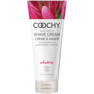 Coochy Intimate Shaving Cream | Shave Conditioner & Moisturizer for Face & Body | Ideal for Sensitive Skin Care, Anti-Bump | Seduction, 12.5 oz