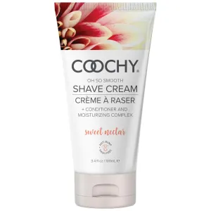 Coochy Intimate Shaving Cream | Shave Conditioner & Moisturizer for Face & Body | Ideal for Sensitive Skin Care, Anti-Bump | Sweet Nectar, 3.4 oz