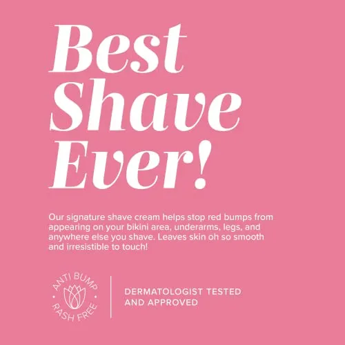 COOCHY Seduction Shave Cream .5 oz Honeysuckle/Citrus Foil - Display of 24