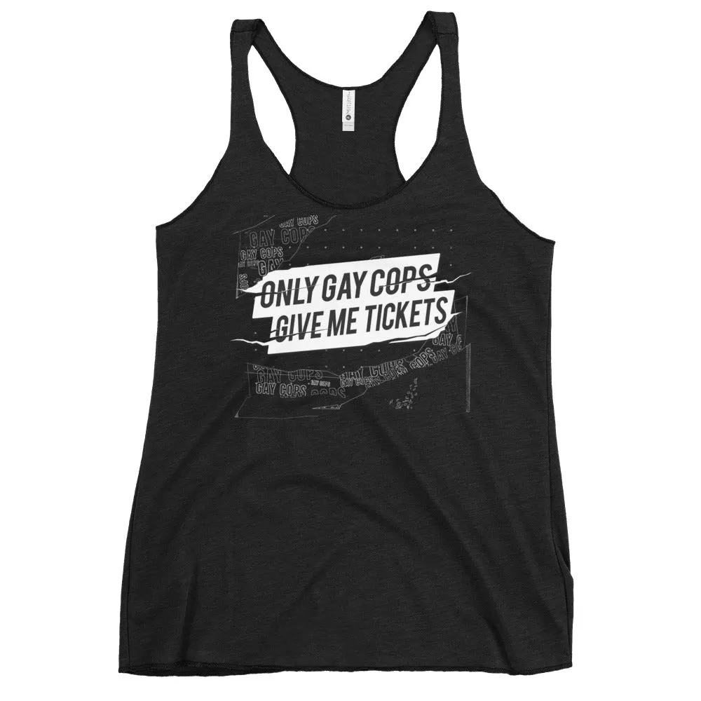 Cops Tickets Women's Tank