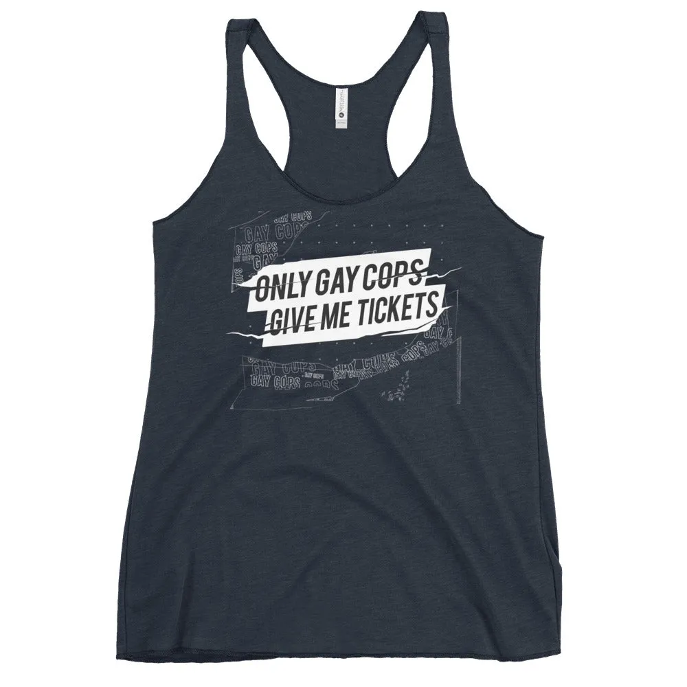 Cops Tickets Women's Tank