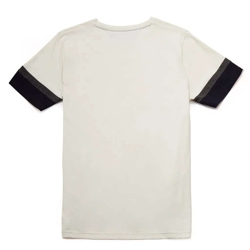Corville Cotton T-Shirt With Sleeve Detail