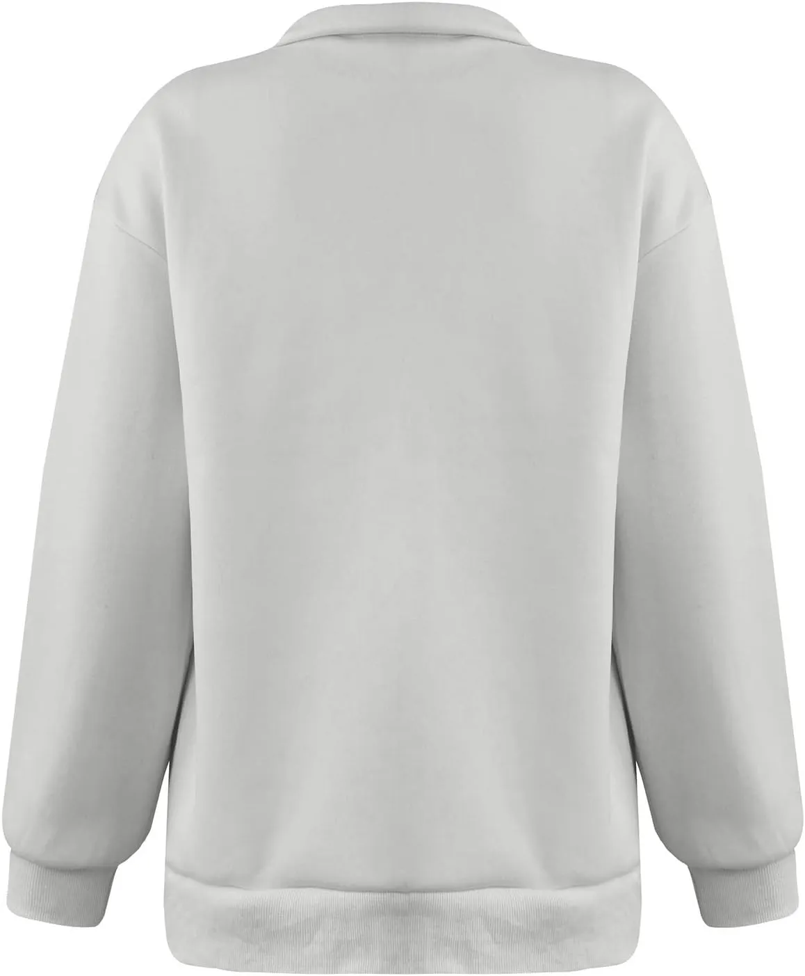 COTECRAM Women Oversized Sweatshirts Hoodies Half Quarter Zip Pullover Long Sleeve Sweaters Teen Girls Fall Y2k Clothes