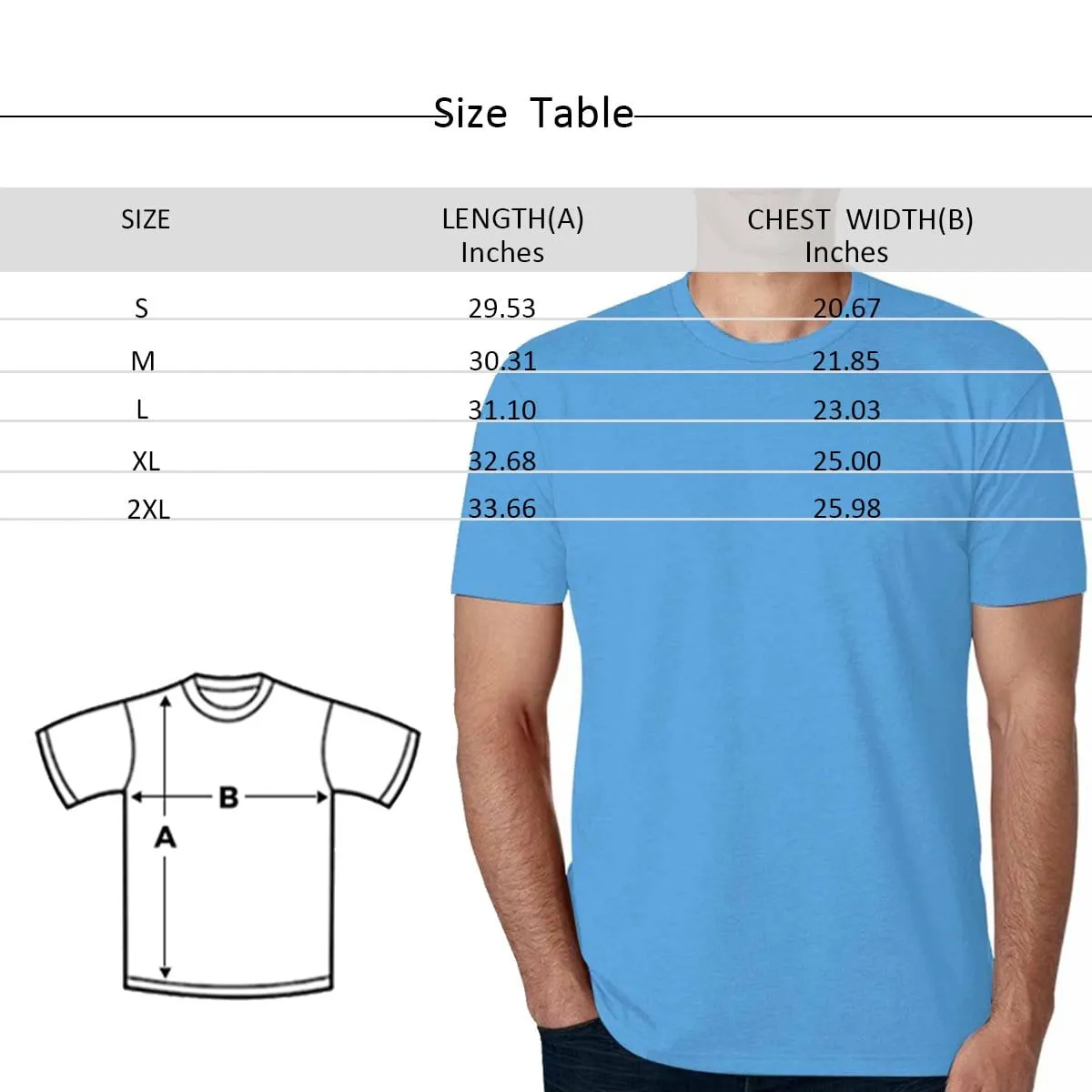 Custom Face Shirts Couple Christmas Print Men's All Over Print T-shirt with Personalized Pictures