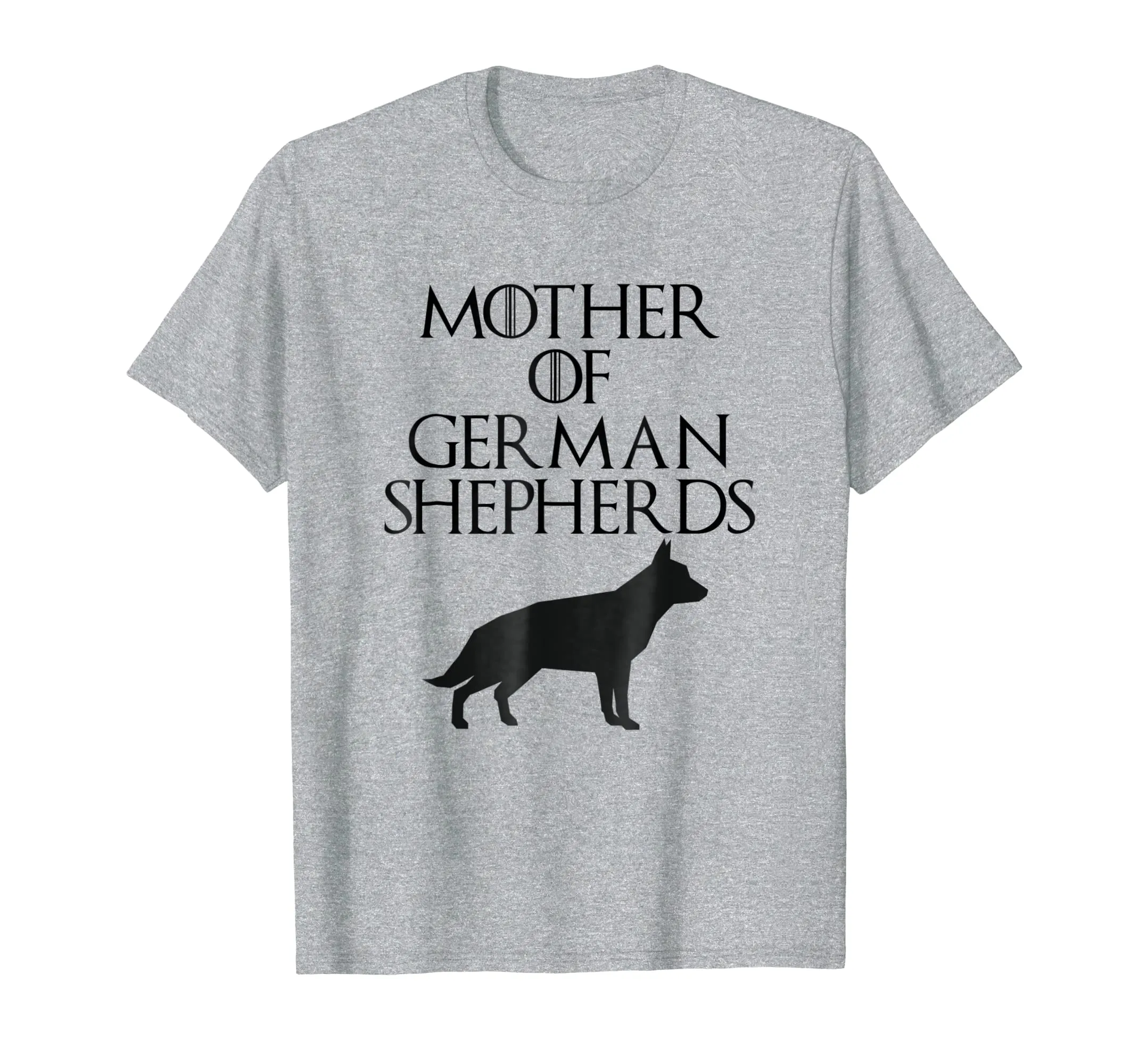 Cute Unique Black Mother of German Shepherds T-shirt E010648
