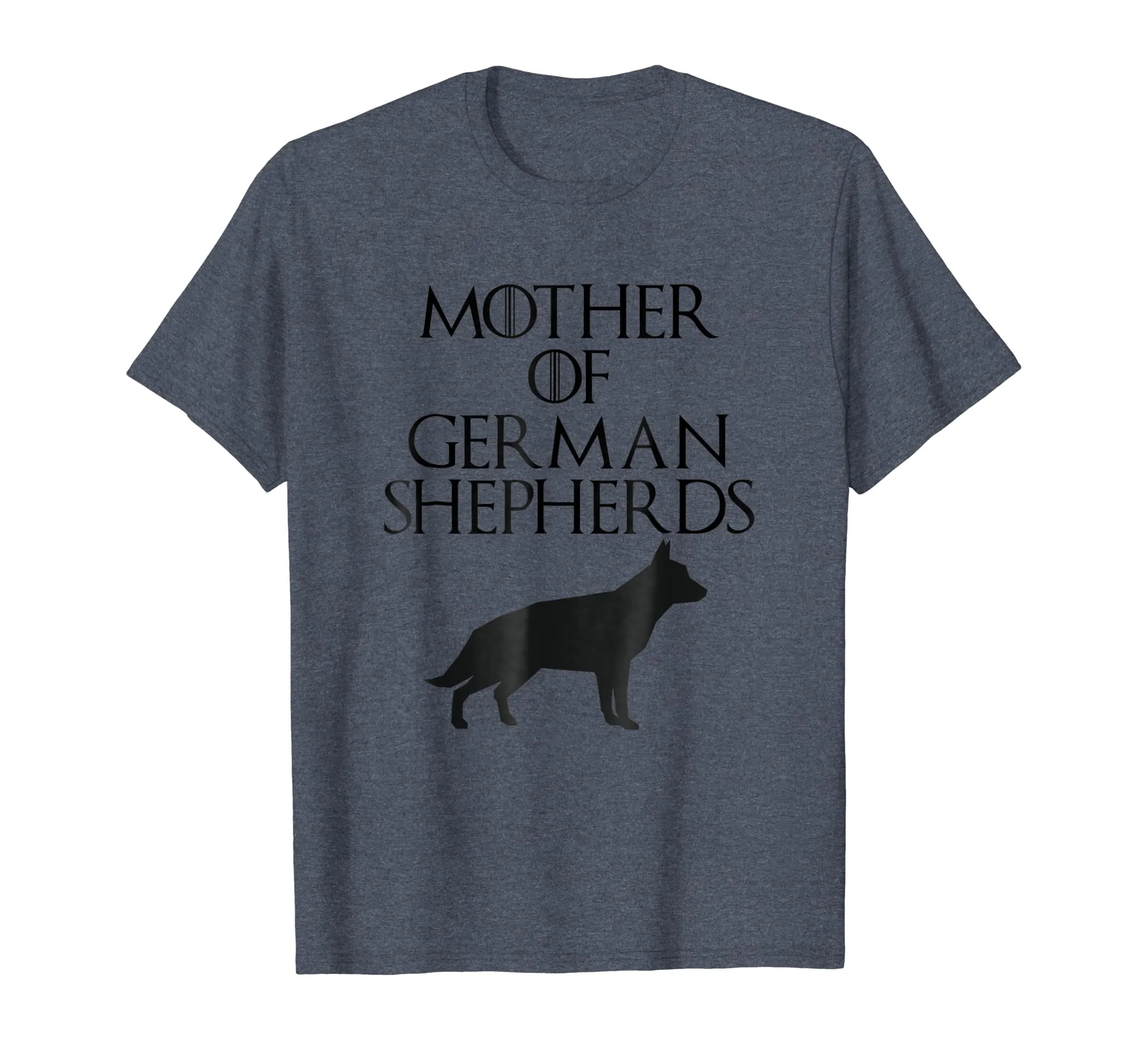 Cute Unique Black Mother of German Shepherds T-shirt E010648