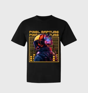 Cyberpunk T-shirt Neon Visor W03