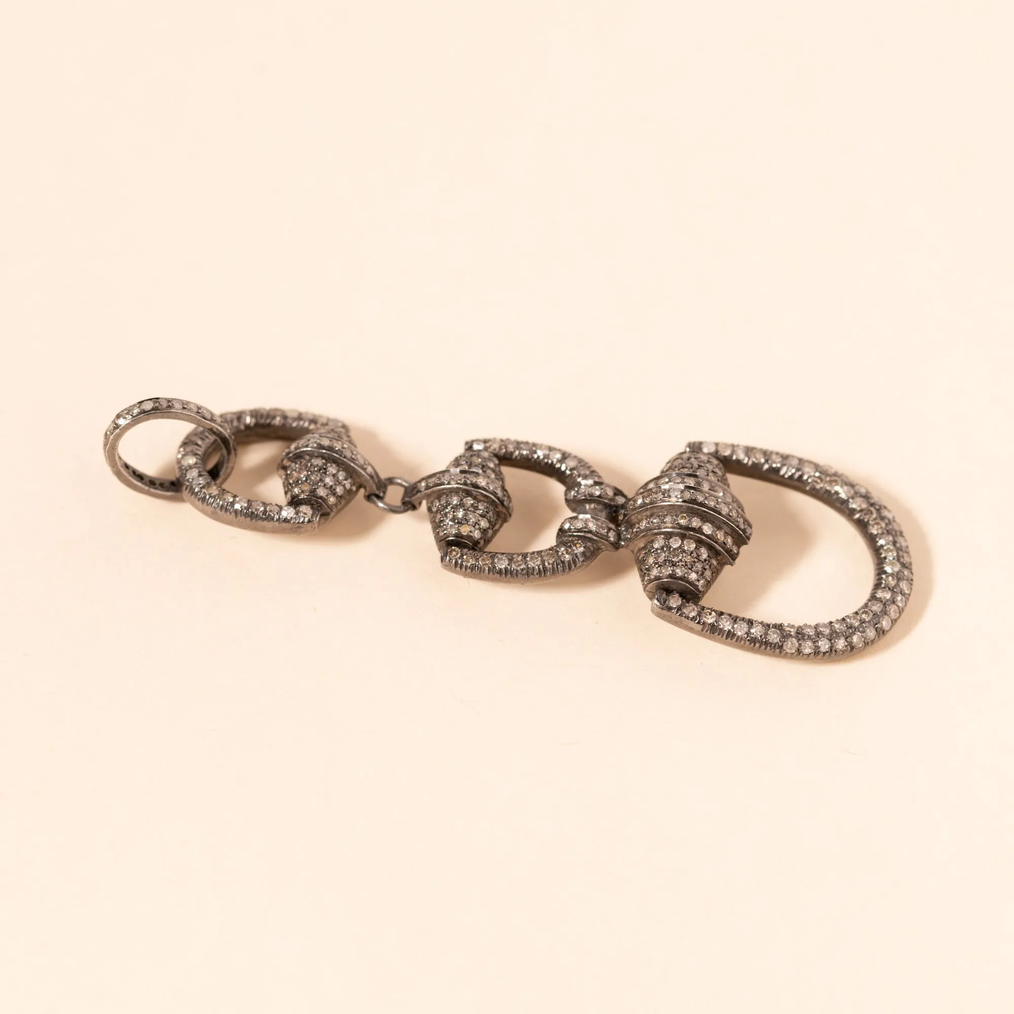 Diamond Loop Link Pendant