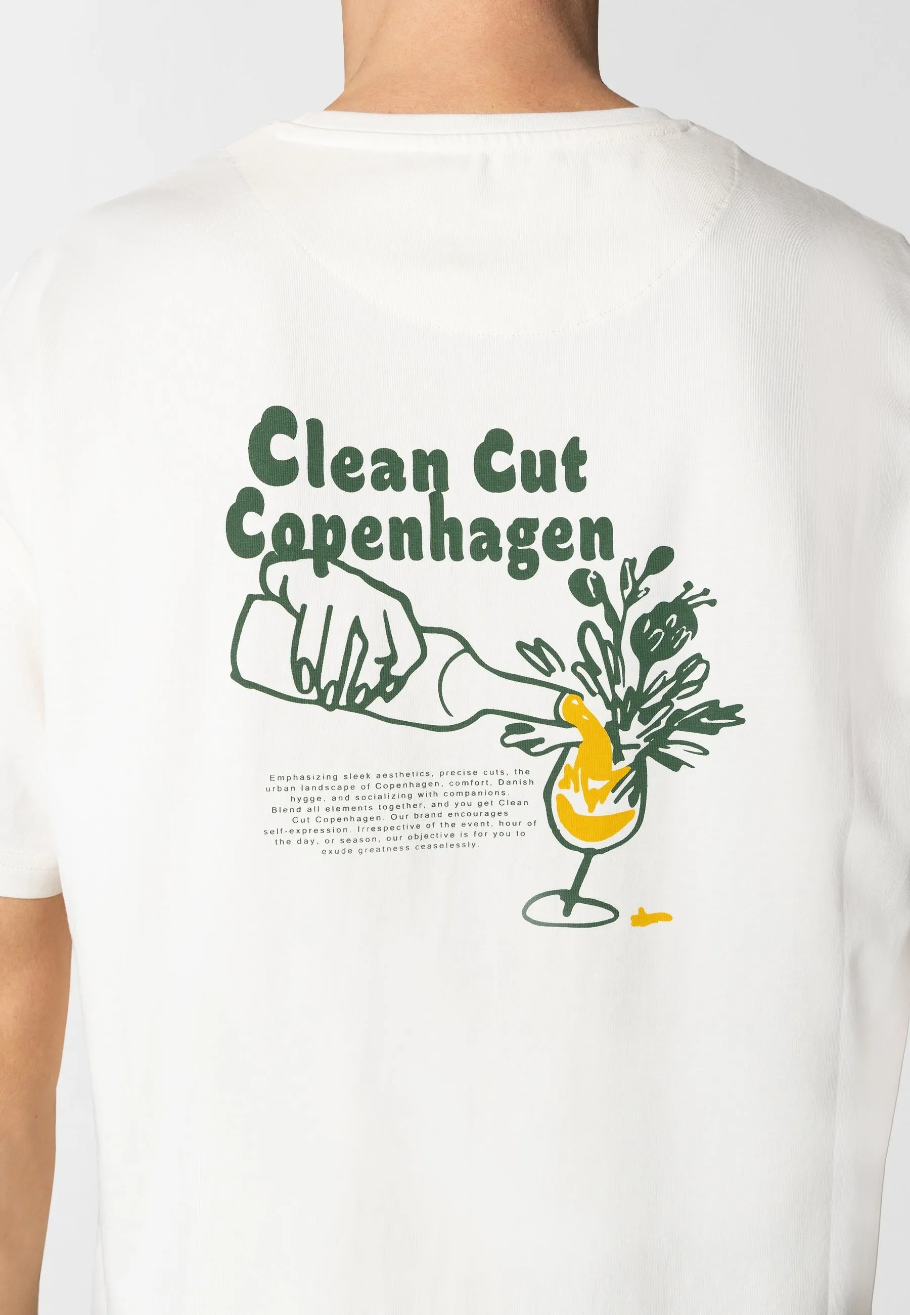 Doug organic cotton t-shirt - Ecru