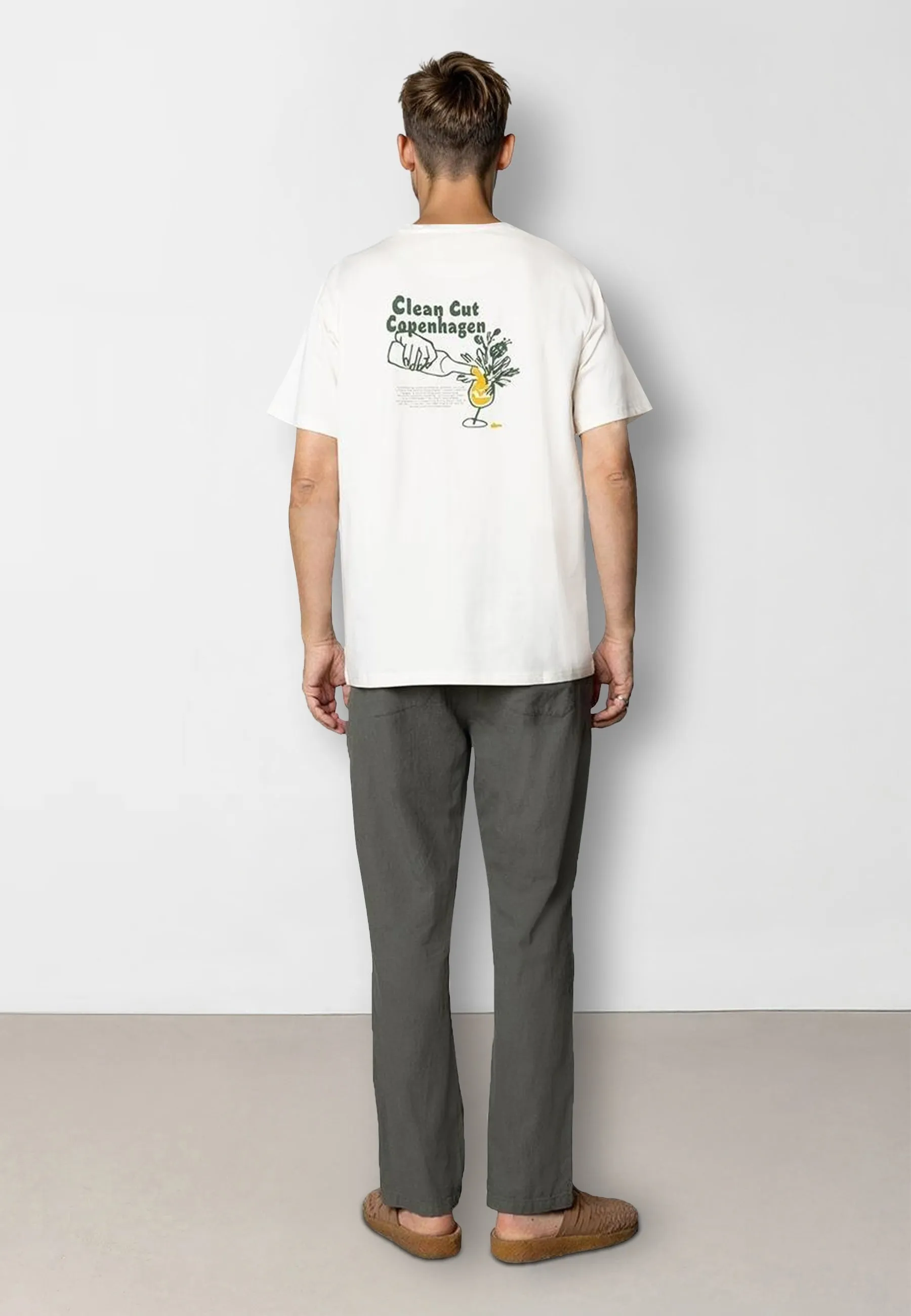 Doug organic cotton t-shirt - Ecru
