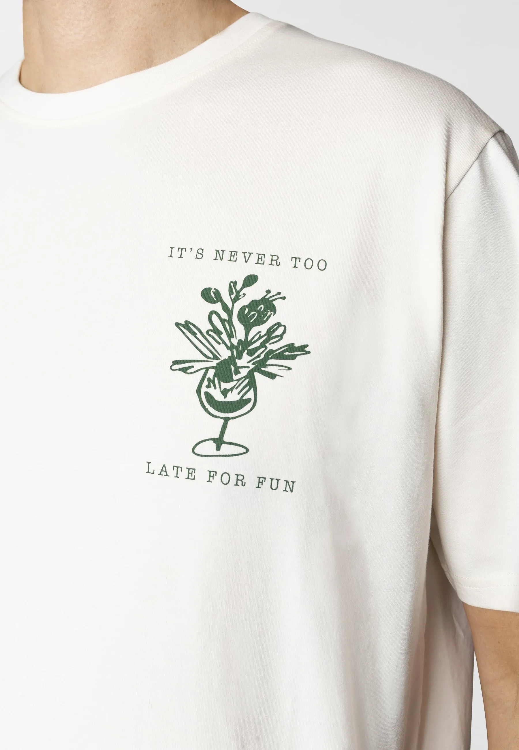 Doug organic cotton t-shirt - Ecru