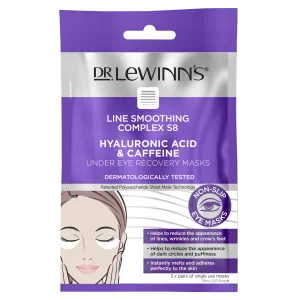 Dr. LeWinn's LSC S8 Hyaluronic Acid & Caffeine Under Eye Recovery Masks 3PC