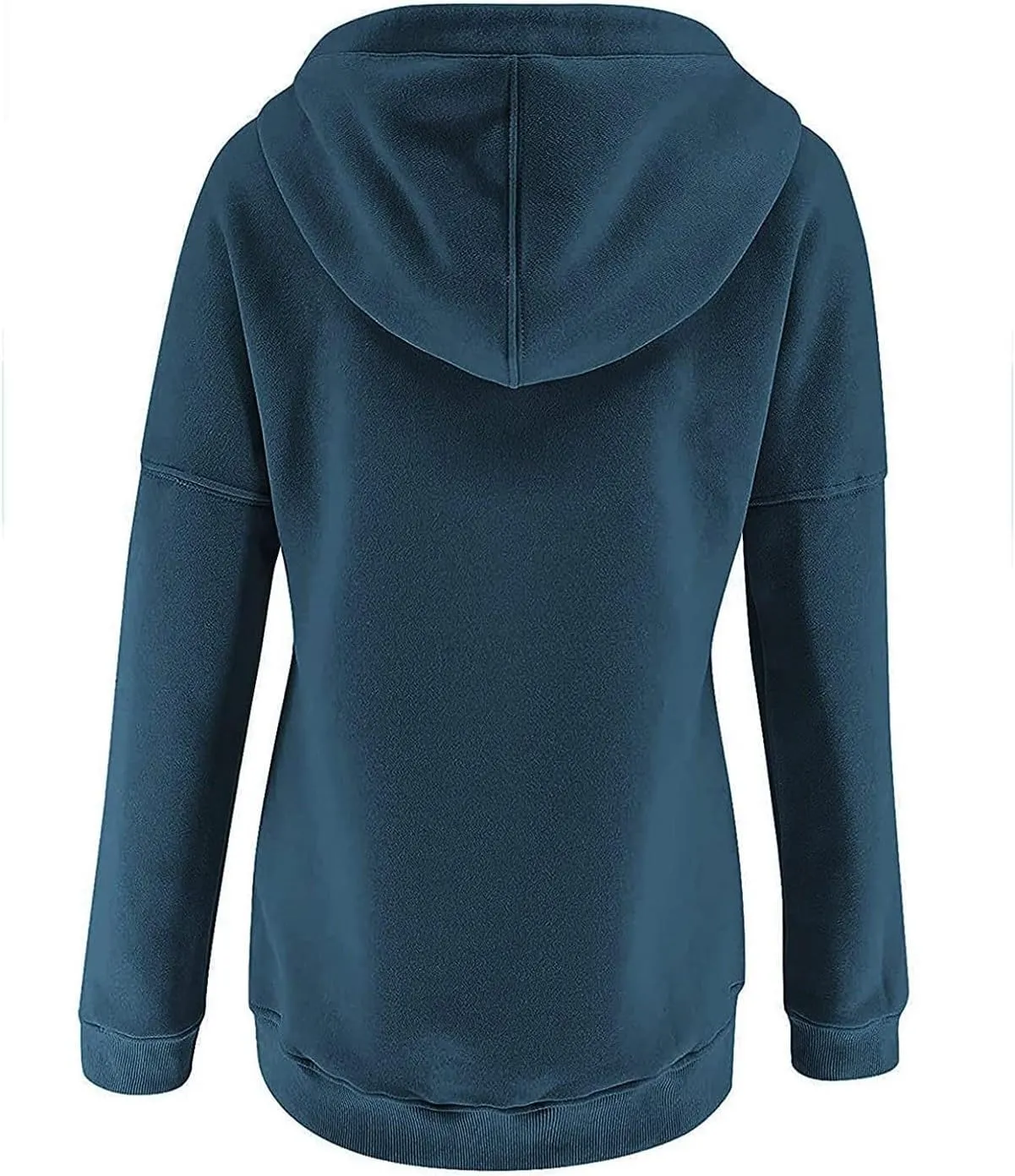 Dressy Casual Hoodies For Women Long Sleeve Pullover Tops Drawstring Hooded Sweatshirts Fall Fashion Outfits 2024