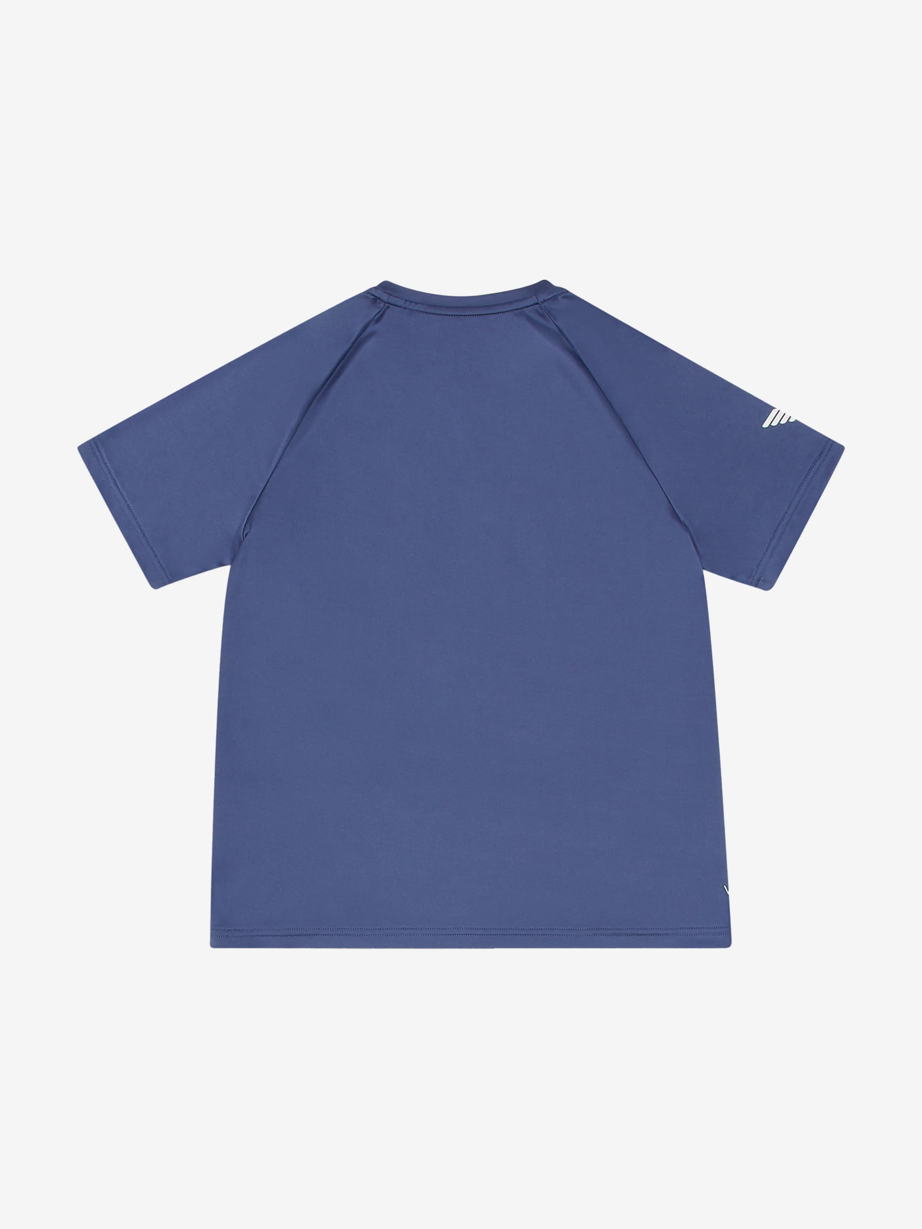 EA7 Emporio Armani Boys Athletic T-Shirt in Blue