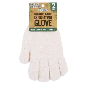 Eco Organic Ramie Exfoliating Gloves