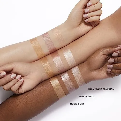 e.l.f. Halo Glow Highlight Beauty Wand, Liquid Highlighter Wand For Luminous, Glowing Skin, Buildable Formula, Vegan & Cruelty-free,Champagne Campaign