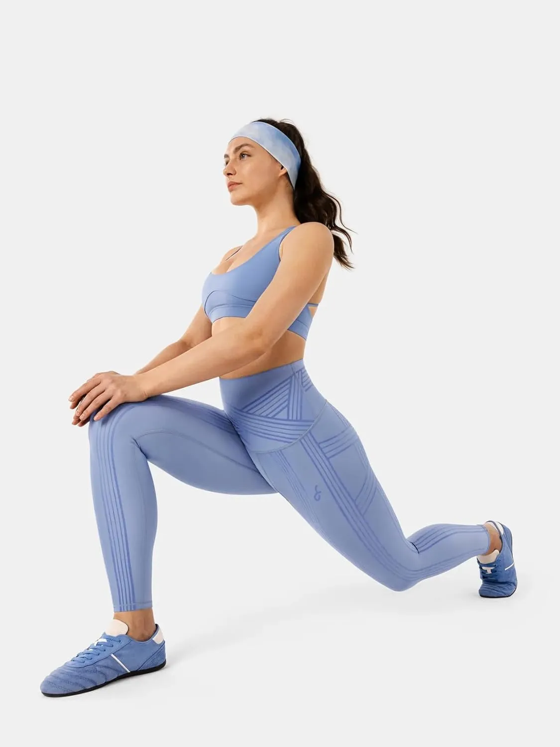 Fanka Women's Powerband Resistance Leggings (Reversible Wear)