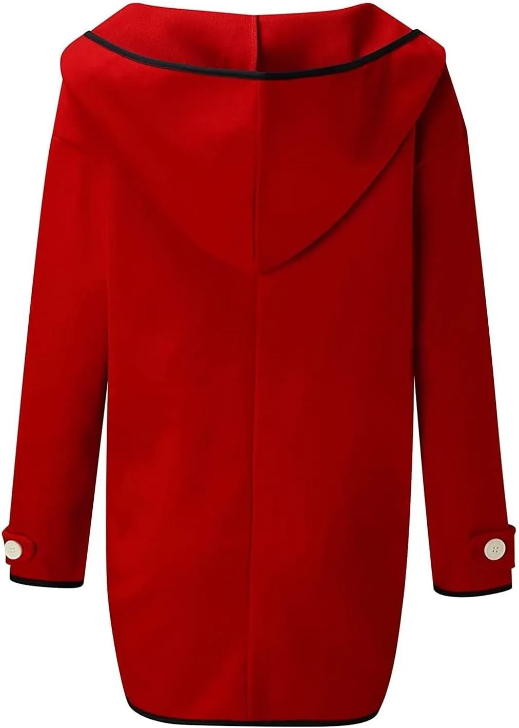 Febecool Trench Coats For Women Long Sleeve Button Cardigan Casual Jacket Heated Jackets Warm Blouse Coat Button Slim Jacket