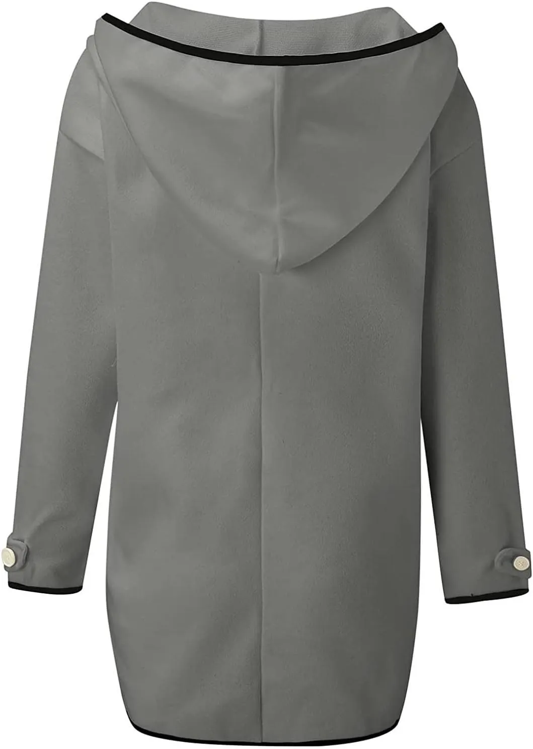Febecool Trench Coats For Women Long Sleeve Button Cardigan Casual Jacket Heated Jackets Warm Blouse Coat Button Slim Jacket