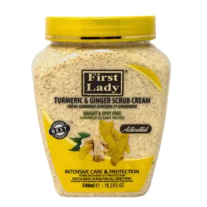 First Lady Turmeric & Ginger Scrub Cream for Face & Body