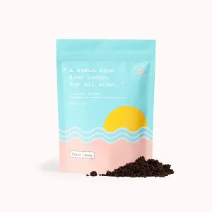 Frank Body A-Beauty Scrub, 7.05oz| Skin Illuminating, Natural, Cruelty Free Exfoliating Coffee Body Scrub | Aussie Skincare To Smooth And Moisturize Skin | 1ct