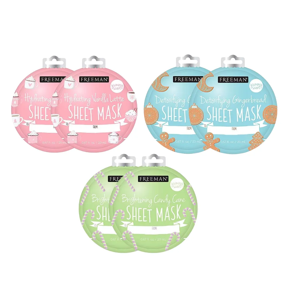Freeman Sheet Mask for Face 6 Count - Assorted