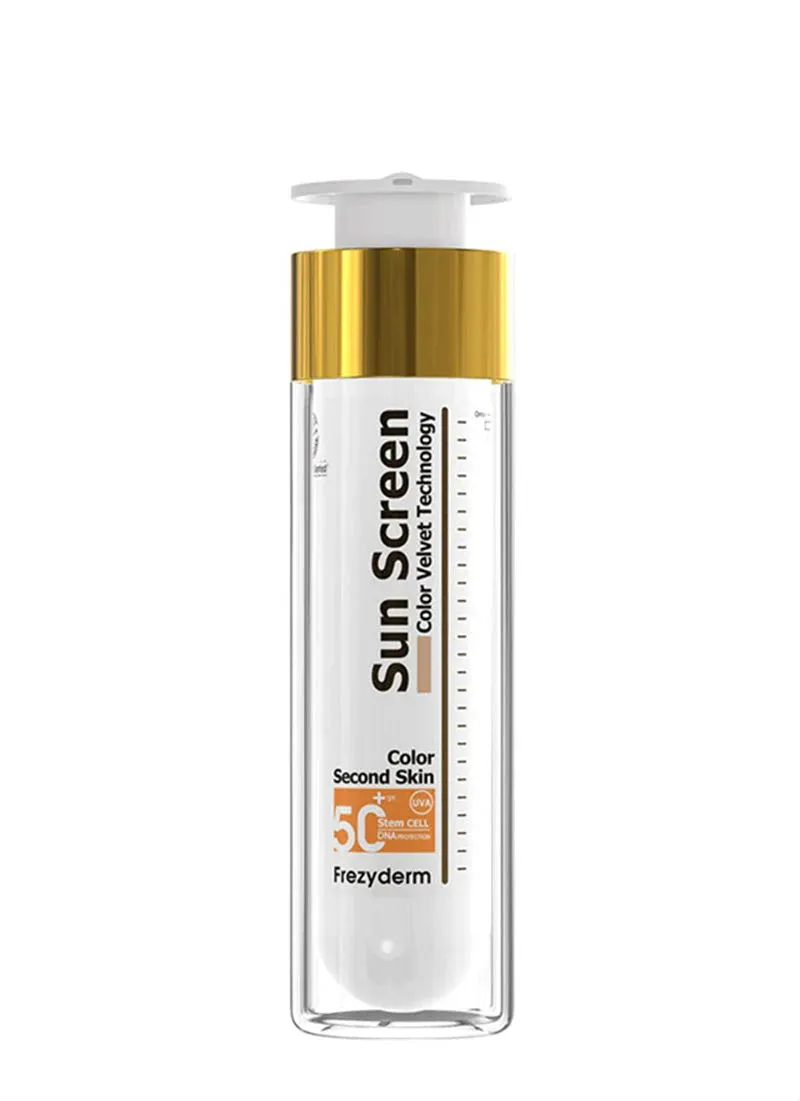 FREZYDERM SUN SCREEN COLOR VELVET FACE CREAM SPF 50  50ML