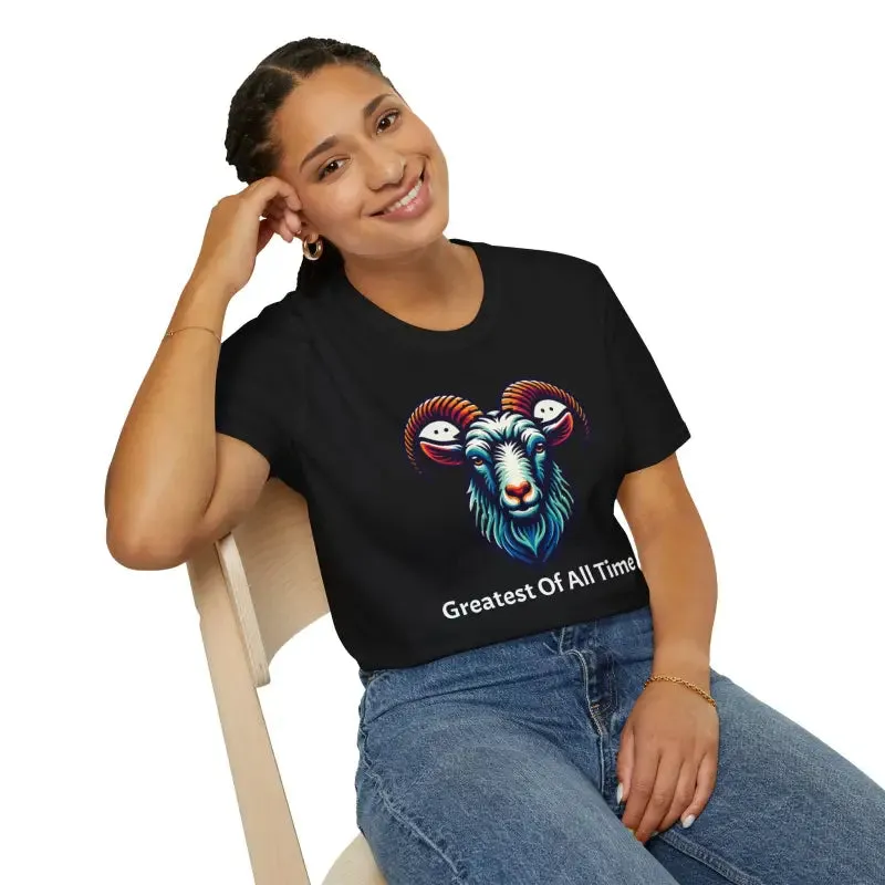 Goat Unisex Softstyle Stylish t Shirts