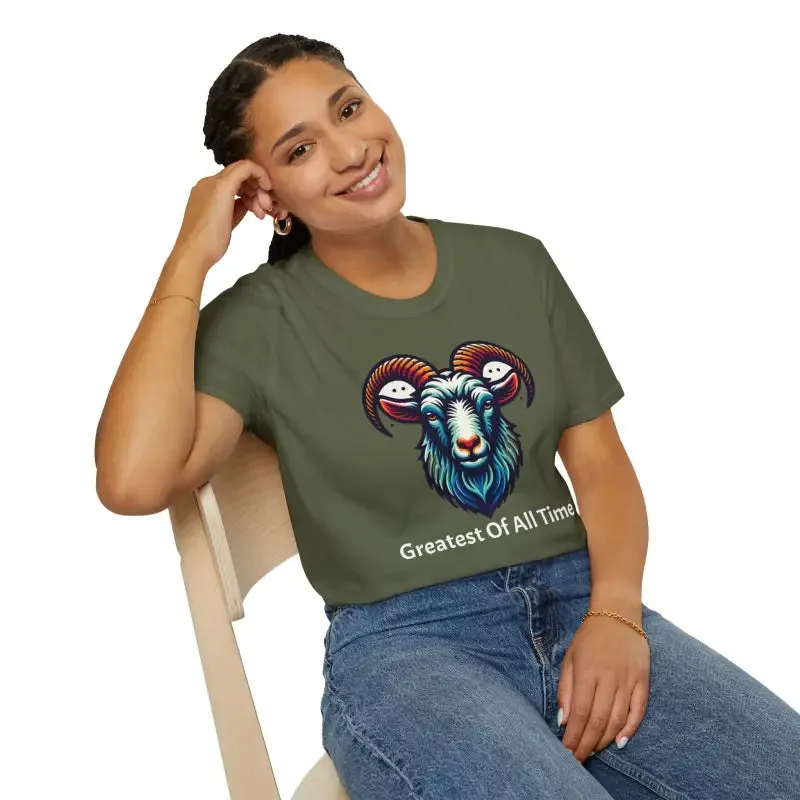 Goat Unisex Softstyle Stylish t Shirts