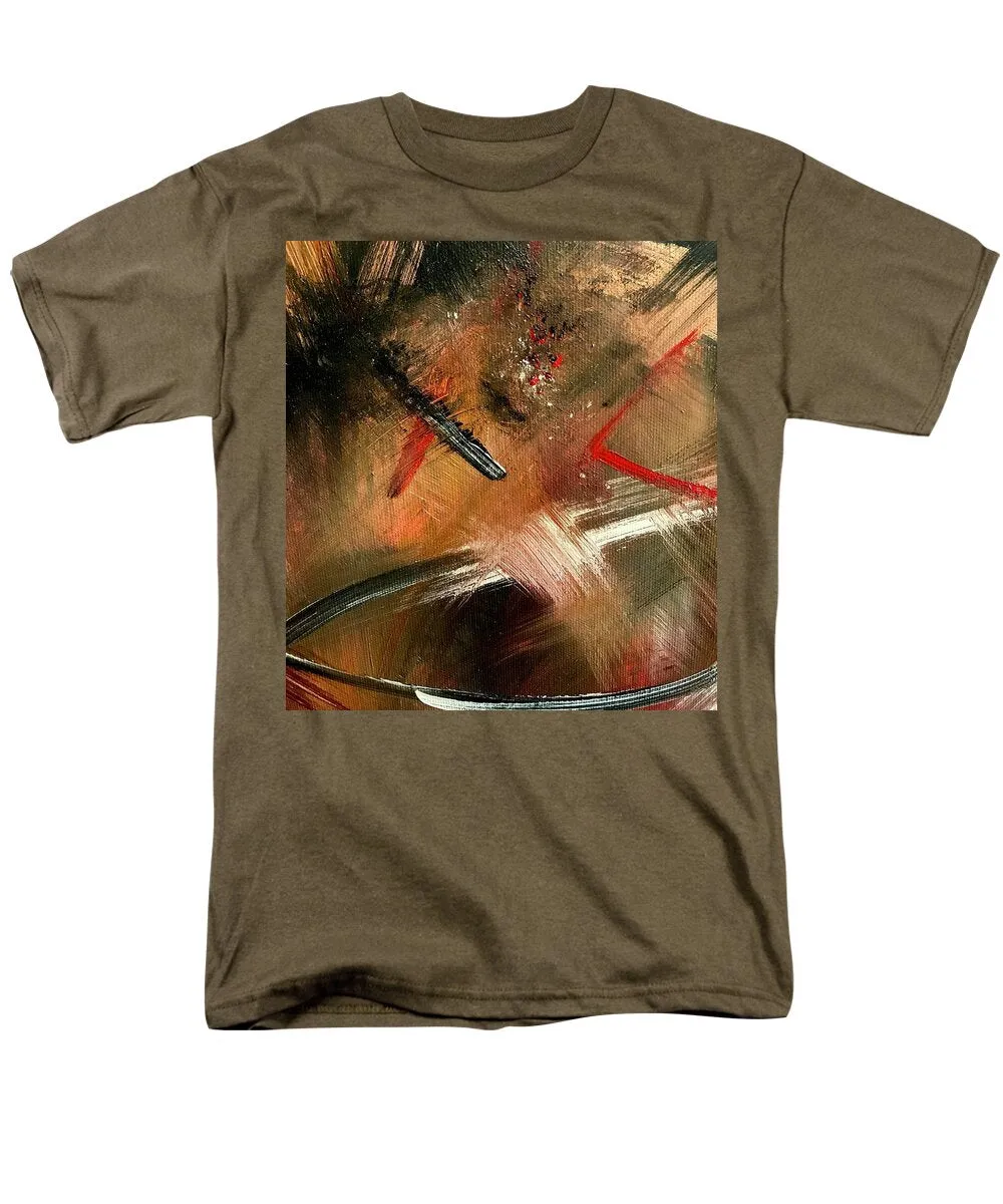 Gold Feather 2 - Men's T-Shirt  (Regular Fit)