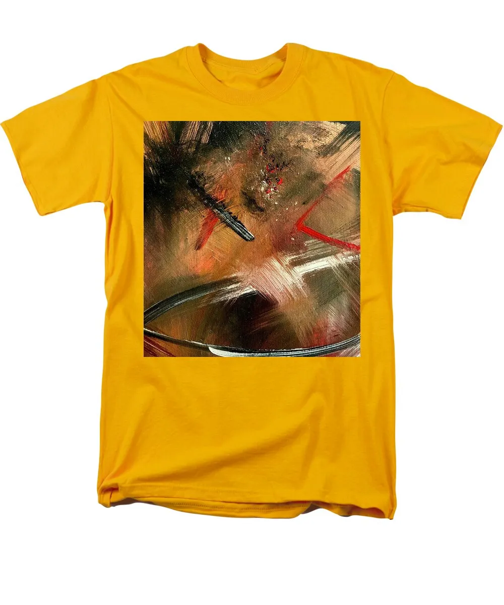 Gold Feather 2 - Men's T-Shirt  (Regular Fit)