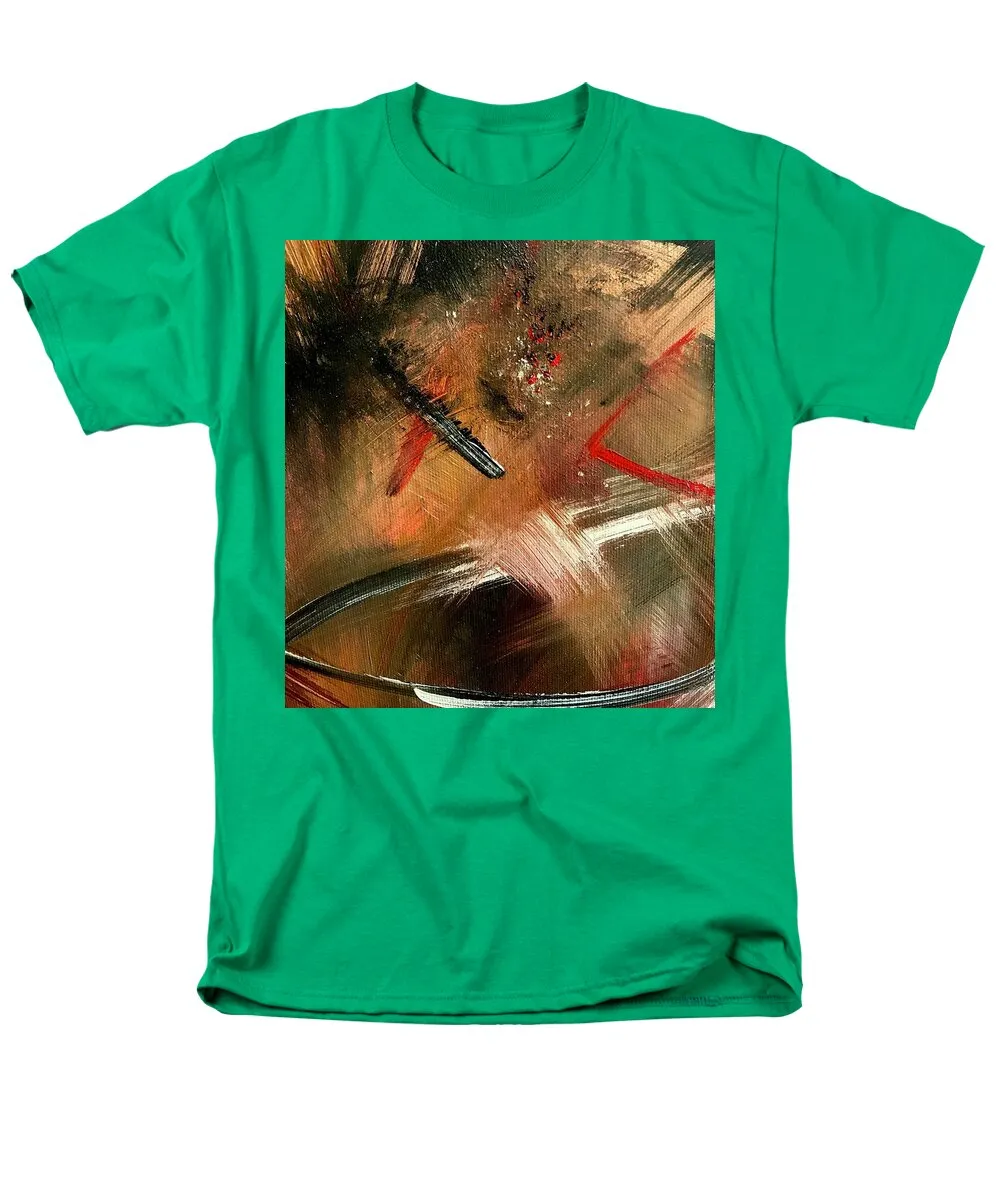 Gold Feather 2 - Men's T-Shirt  (Regular Fit)