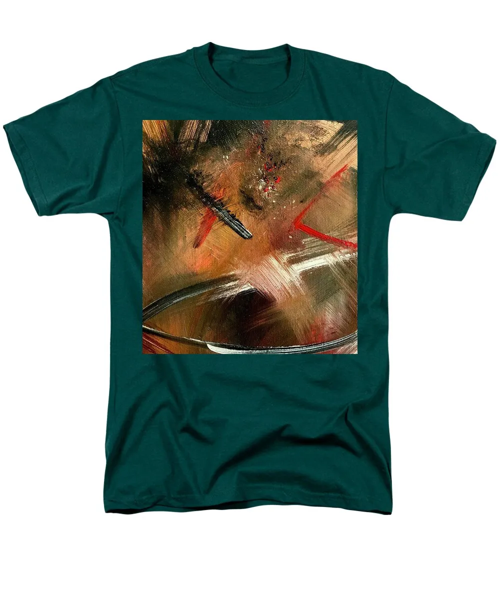 Gold Feather 2 - Men's T-Shirt  (Regular Fit)