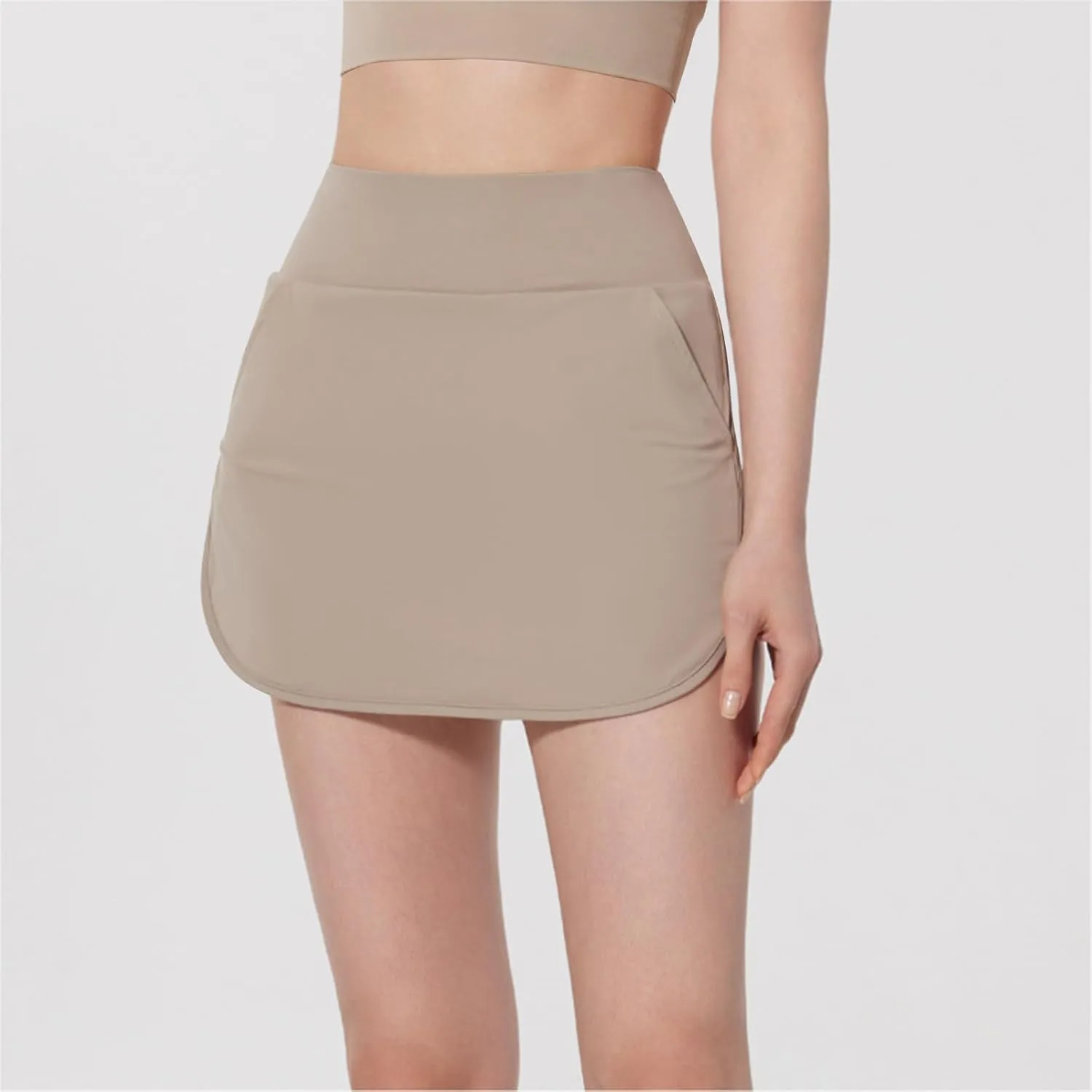 Golf Skirts for Women High Waisted Tennis Shorts with Pockets A Line Athletic Skirt Pickleball Workout Skirt