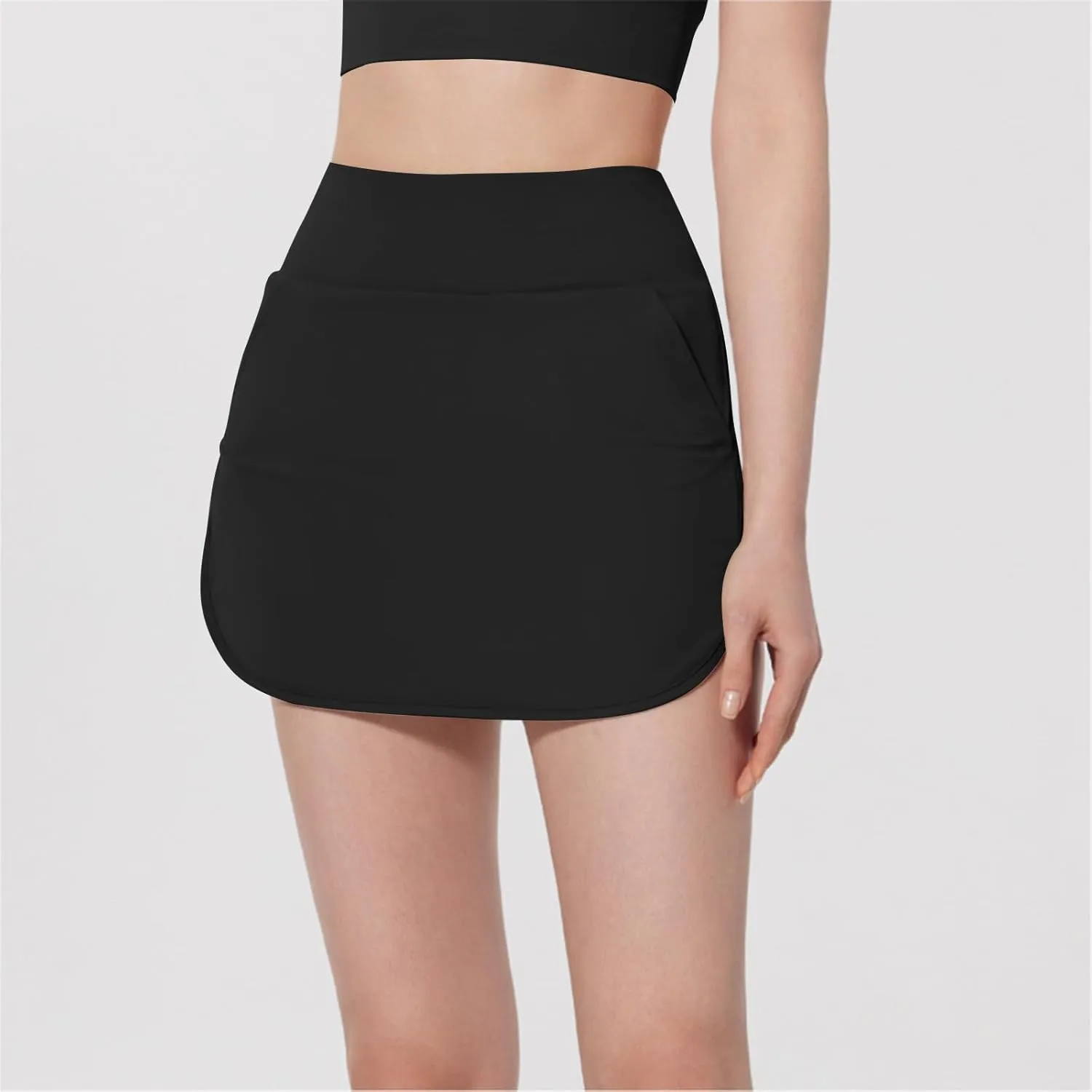 Golf Skirts for Women High Waisted Tennis Shorts with Pockets A Line Athletic Skirt Pickleball Workout Skirt