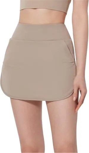 Golf Skirts for Women High Waisted Tennis Shorts with Pockets A Line Athletic Skirt Pickleball Workout Skirt