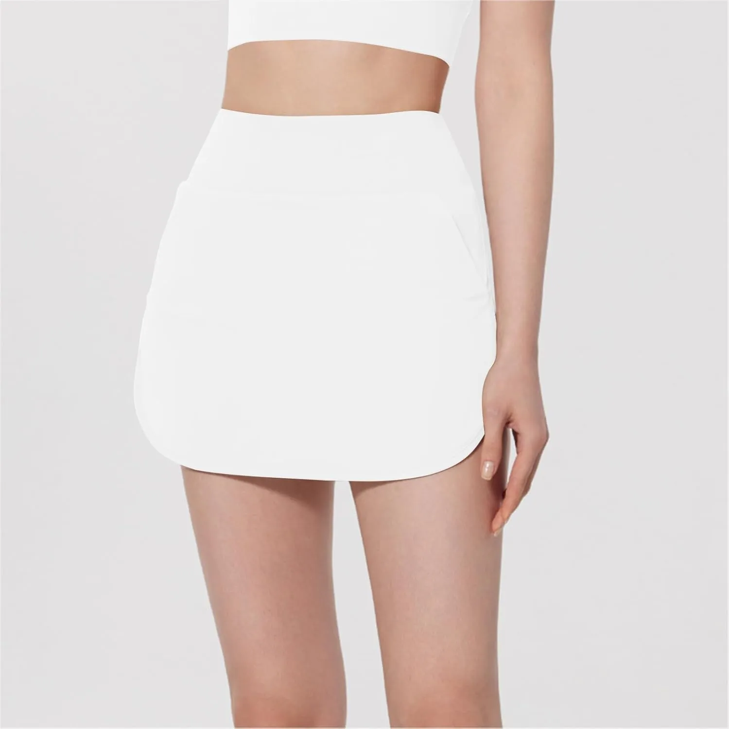 Golf Skirts for Women High Waisted Tennis Shorts with Pockets A Line Athletic Skirt Pickleball Workout Skirt