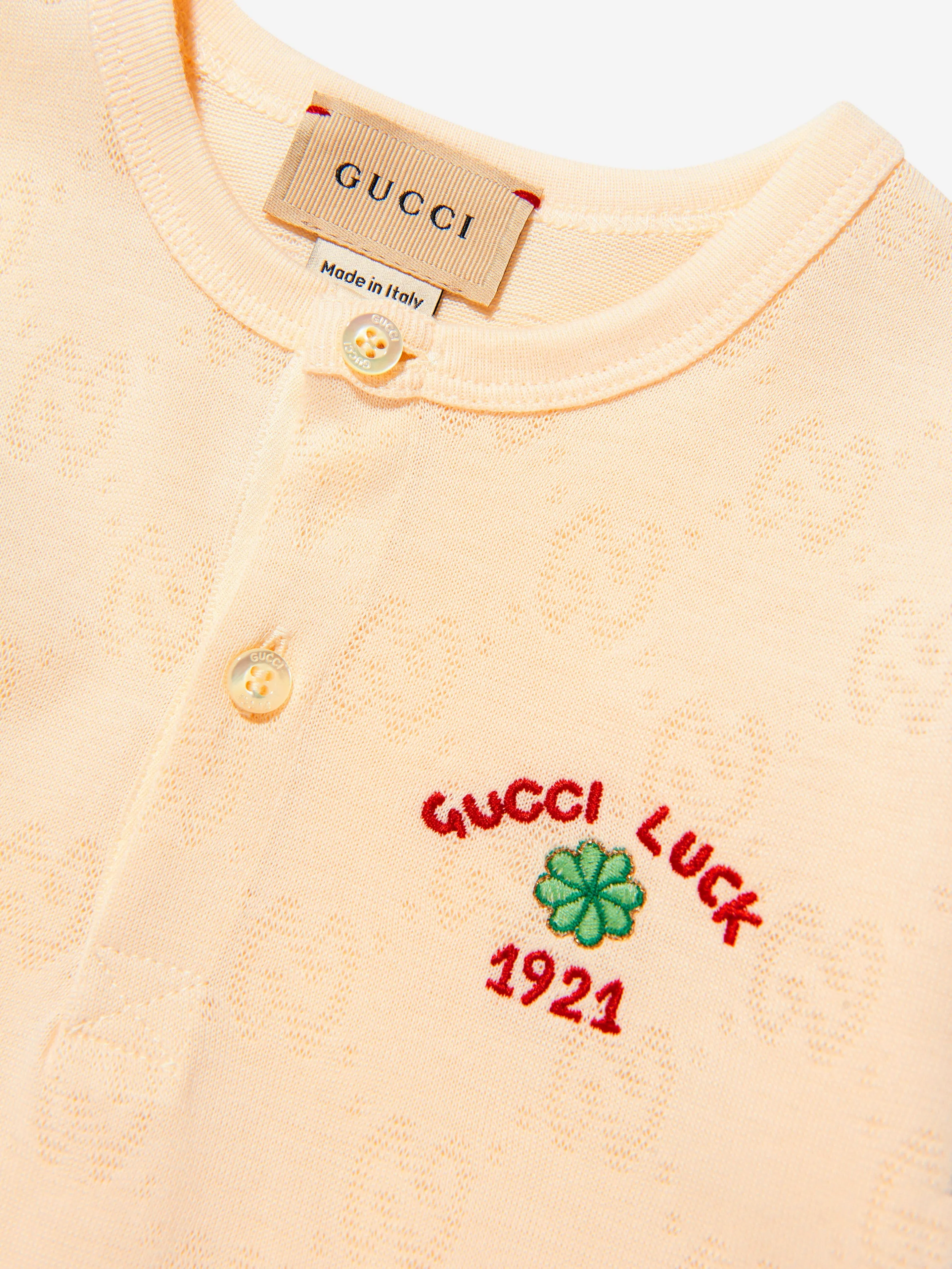 Gucci Kids Logo Print T-Shirt