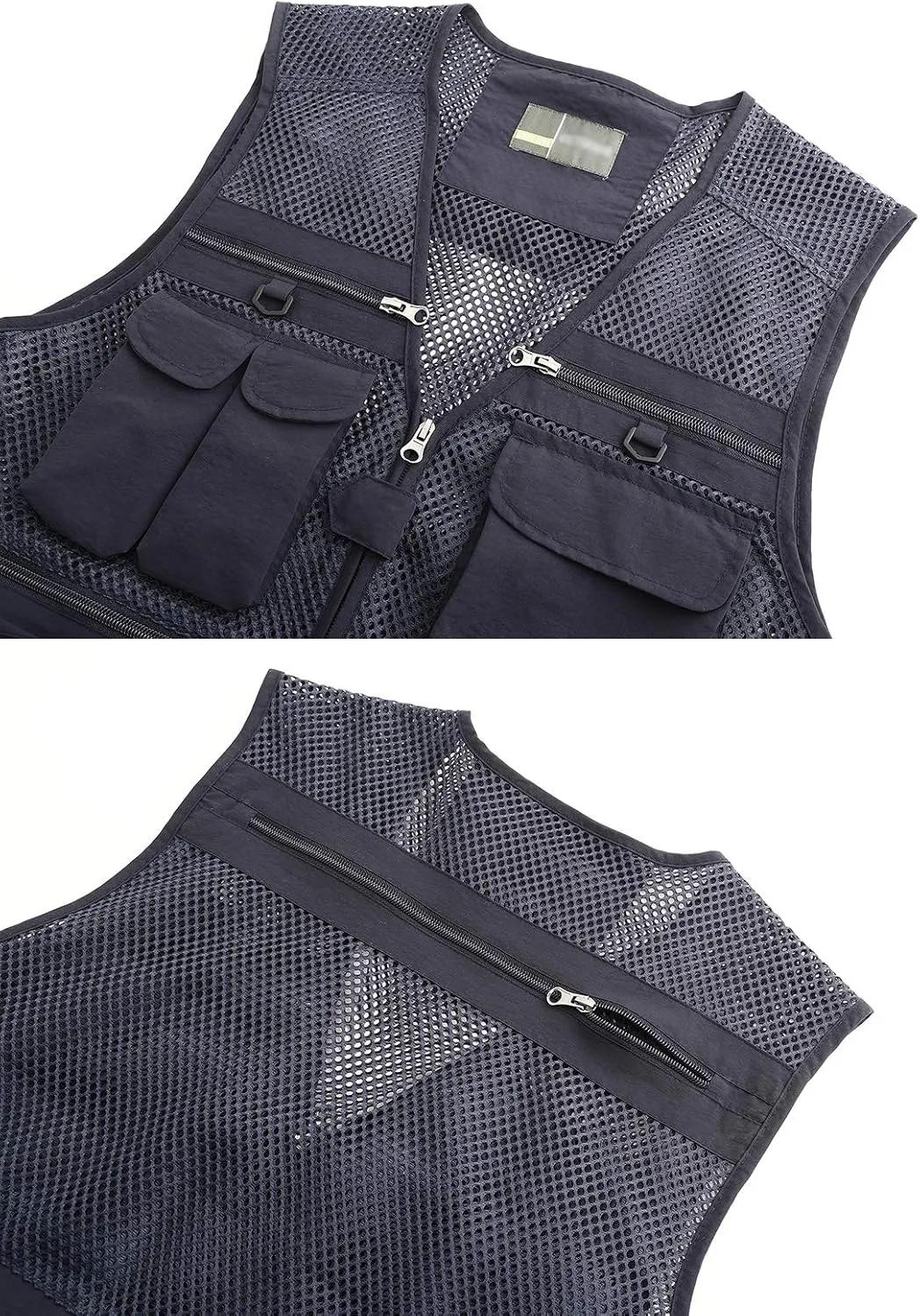 Hbufnha Fishing Vest Outdoor Work Vests Unisex Hunting Travel Photography Safari Multi Pockets