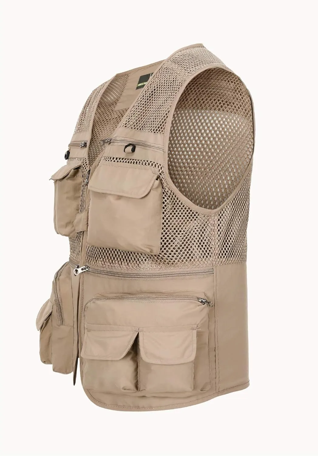 Hbufnha Fishing Vest Outdoor Work Vests Unisex Hunting Travel Photography Safari Multi Pockets