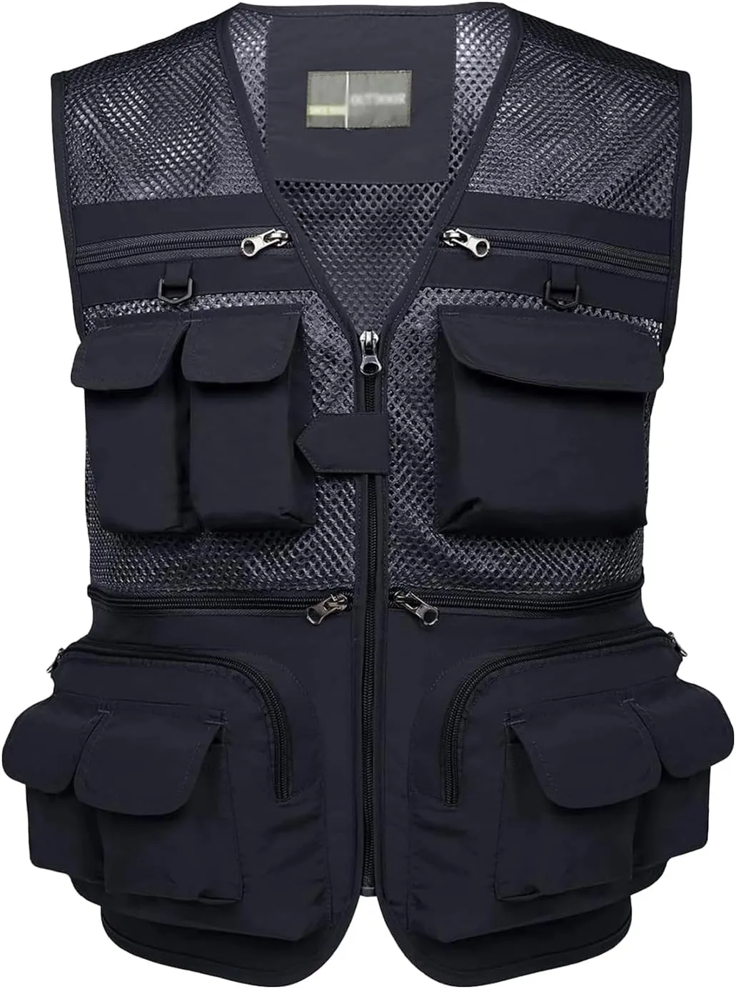 Hbufnha Fishing Vest Outdoor Work Vests Unisex Hunting Travel Photography Safari Multi Pockets