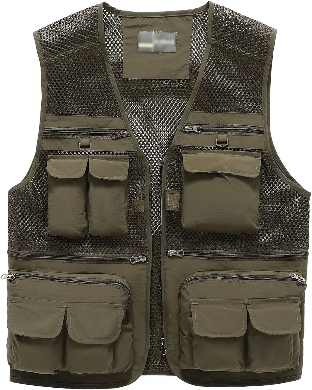 Hbufnha Fishing Vest Outdoor Work Vests Unisex Hunting Travel Photography Safari Multi Pockets