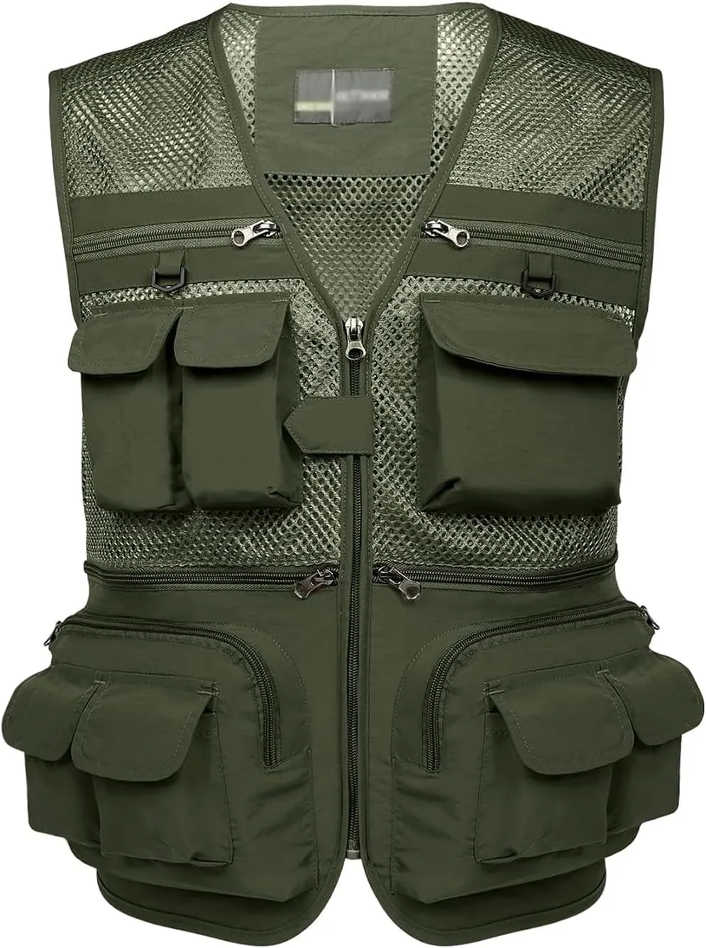 Hbufnha Fishing Vest Outdoor Work Vests Unisex Hunting Travel Photography Safari Multi Pockets