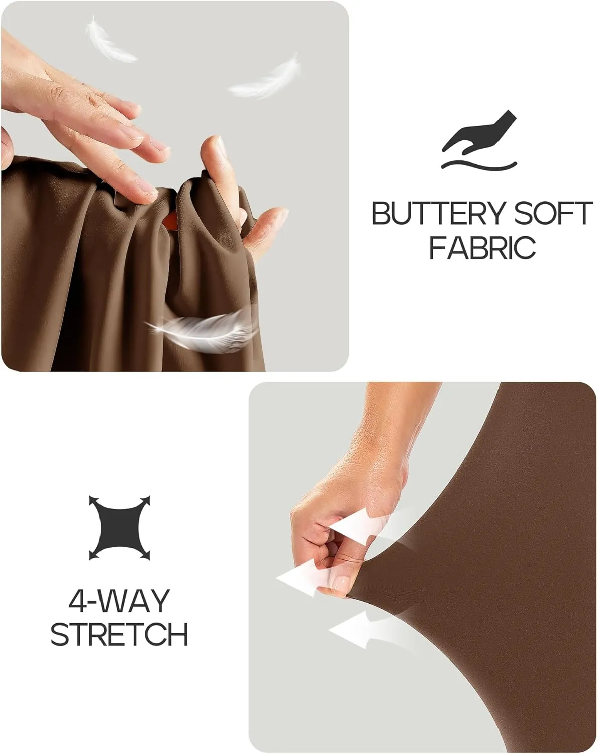 Heathyoga Buttery Soft Leggings with Pockets for Women High Waisted Leggings for Women Tummy Control Yoga Pants 25"/28"