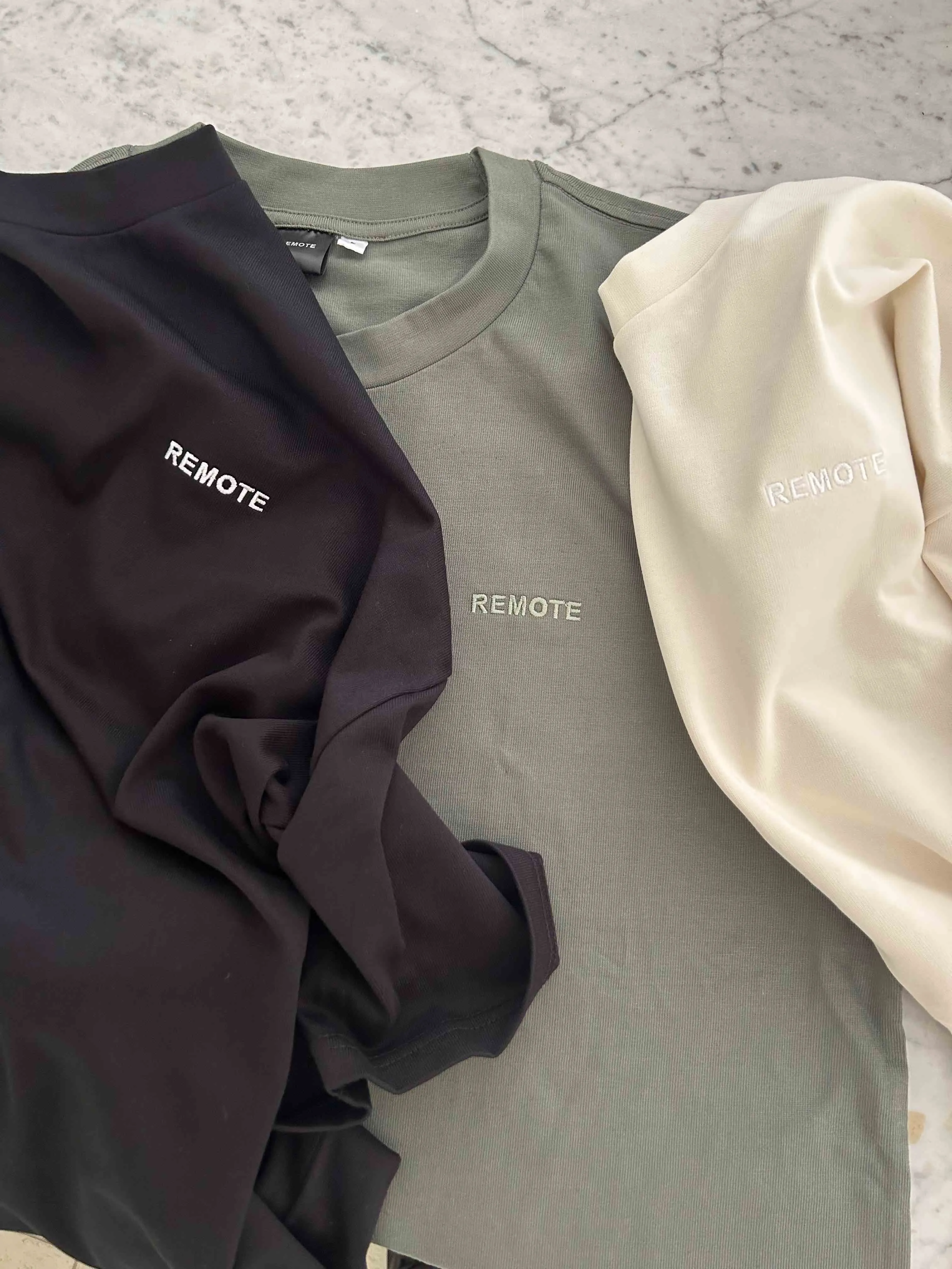 HEAVY COTTON LOGO TEE