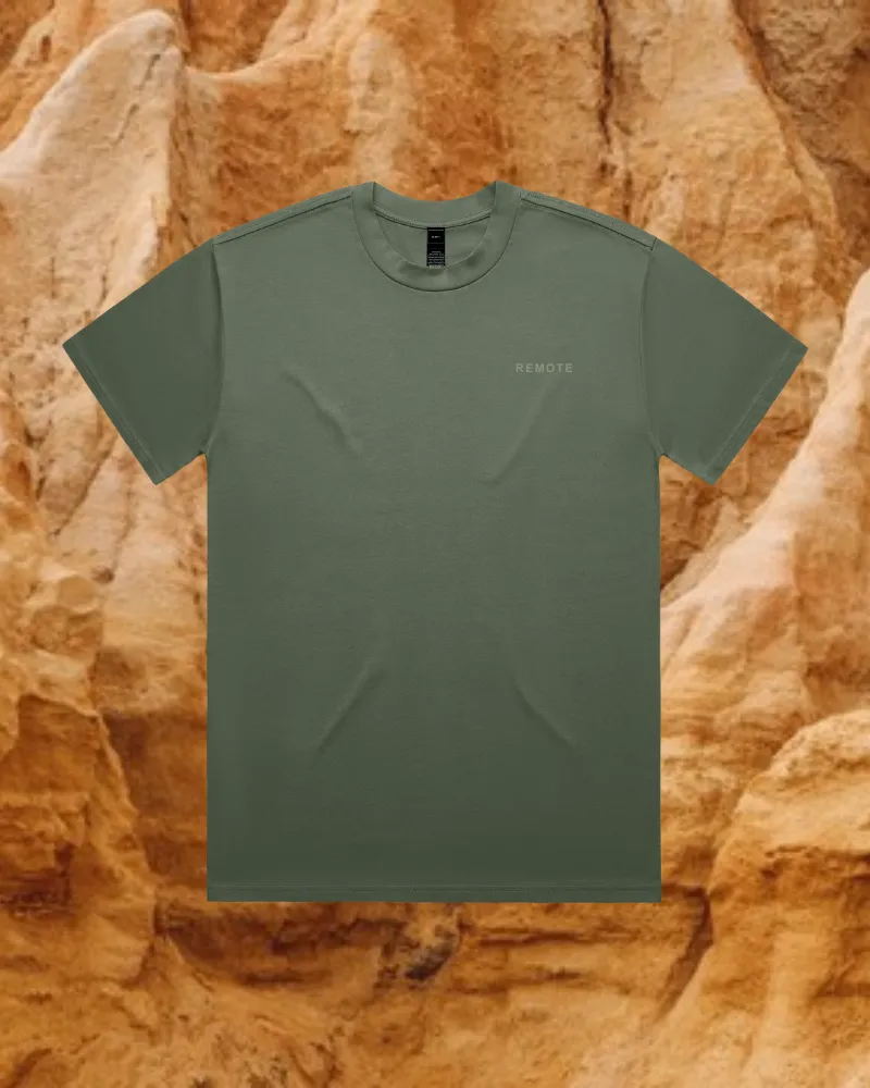 HEAVY COTTON LOGO TEE