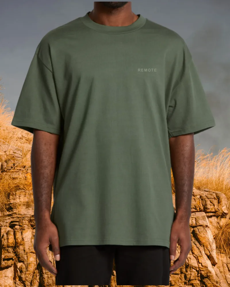 HEAVY COTTON LOGO TEE