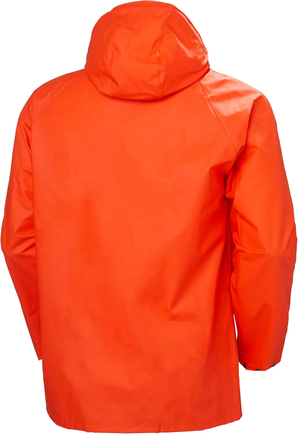 Helly-Hansen Workwear Mandal Adjustable Waterproof Jackets for Men - Heavy Duty Comfortable PVC-Coated Protective Rain Coat